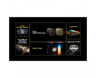 Оперативная память DDR5 32 Gb (6000 MHz) (Kit 16 Gb x 2) Lexar Thor RGB (LD5U16G60C38BG-RGD)