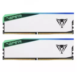 Оперативная память DDR5 32 Gb (6000 MHz) (Kit 16 Gb x 2) Patriot Viper Elite 5 RGB (PVER532G60C30KW)