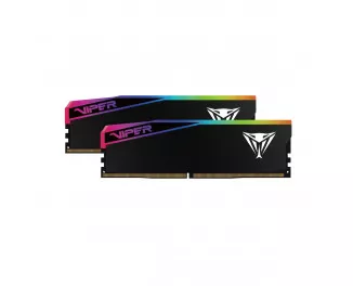 Оперативная память DDR5 32 Gb (6000 MHz) (Kit 16 Gb x 2) Patriot Viper Elite 5 Ultra RGB (VEUR532G6028K)