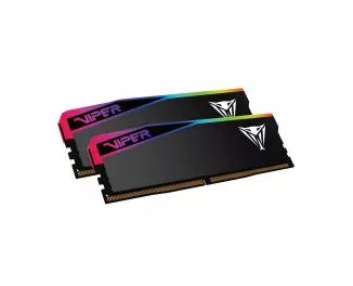 Оперативна пам'ять DDR5 32 Gb (6000 MHz) (Kit 16 Gb x 2) Patriot Viper Elite 5 Ultra RGB (VEUR532G6028K)