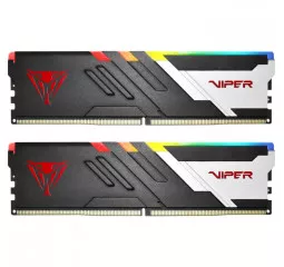 Оперативная память DDR5 32 Gb (6000 MHz) (Kit 16 Gb x 2) Patriot Vіper Venom RGB (PVVR532G600C30K)
