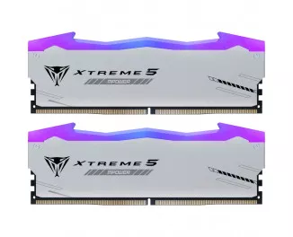 Оперативная память DDR5 32 Gb (6000 MHz) (Kit 16 Gb x 2) Patriot Viper Xtreme 5 RGB MPOWER (PVXR532G60C30KM)