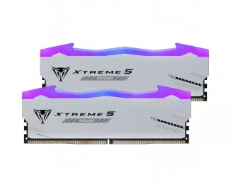 Оперативная память DDR5 32 Gb (6000 MHz) (Kit 16 Gb x 2) Patriot Viper Xtreme 5 RGB MPOWER (PVXR532G60C30KM)