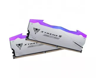 Оперативная память DDR5 32 Gb (6000 MHz) (Kit 16 Gb x 2) Patriot Viper Xtreme 5 RGB MPOWER (PVXR532G60C30KM)