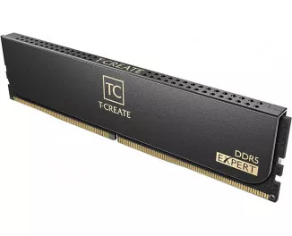 Оперативная память DDR5 32 Gb (6000 MHz) (Kit 16 Gb x 2) Team T-Create Expert Overclocking 10L Black (CTCED532G6000HC38ADC01)