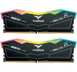 Оперативная память DDR5 32 Gb (6000 MHz) (Kit 16 Gb x 2) Team T-Force Delta RGB (FF3D532G6000HC38ADC01)