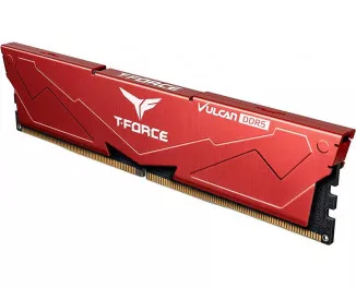 Оперативная память DDR5 32 Gb (6000 MHz) (Kit 16 Gb x 2) Team T-Force Vulcan Red (FLRD532G6000HC38GDC01)