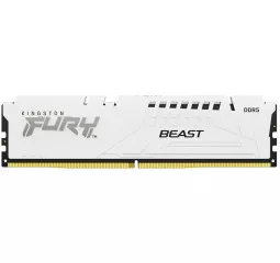 Оперативна пам'ять DDR5 32 Gb (6400 MHz) Kingston Fury Beast EXPO White (KF564C32BWE-32)