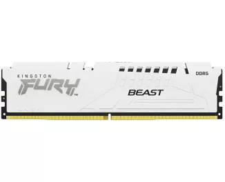 Оперативна пам'ять DDR5 32 Gb (6400 MHz) Kingston Fury Beast EXPO White (KF564C32BWE-32)
