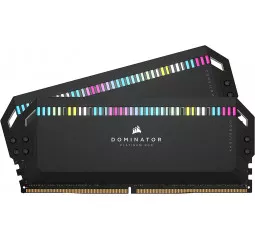 Оперативна пам'ять DDR5 32 Gb (6400 MHz) (Kit 16 Gb x 2) Corsair Dominator Platinum RGB (CMT32GX5M2B6400C32)