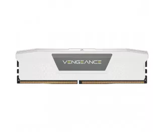 Оперативная память DDR5 32 Gb (6400 MHz) (Kit 16 Gb x 2) Corsair Vengeance White (CMK32GX5M2B6400C32W)