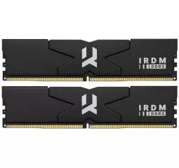 Оперативная память DDR5 32 Gb (6400 MHz) (Kit 16 Gb x 2) GOODRAM IRDM Black (IR-6400D564L32S/32GDC)