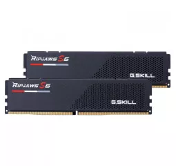 Оперативна пам'ять DDR5 32 Gb (6400 MHz) (Kit 16 Gb x 2) G.SKILL Ripjaws S5 Matte Black (F5-6400J3648F16GX2-RS5K)