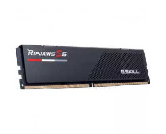 Оперативна пам'ять DDR5 32 Gb (6400 MHz) (Kit 16 Gb x 2) G.SKILL Ripjaws S5 Matte Black (F5-6400J3648F16GX2-RS5K)
