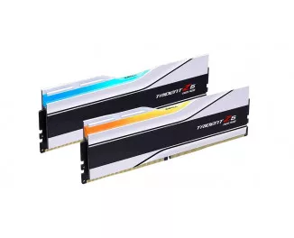 Оперативная память DDR5 32 Gb (6400 MHz) (Kit 16 Gb x 2) G.SKILL Trident Z5 Neo RGB Matte White (F5-6400J3239G16GX2-TZ5NRW)