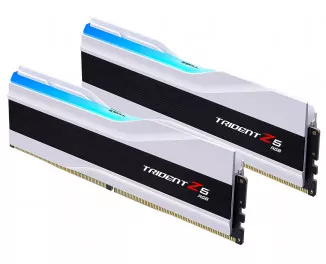Оперативна пам'ять DDR5 32 Gb (6400 MHz) (Kit 16 Gb x 2) G.SKILL Trident Z5 RGB White (F5-6400J3239G16GX2-TZ5RW)