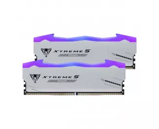 Оперативная память DDR5 32 Gb (6400 MHz) (Kit 16 Gb x 2) Patriot Viper Xtreme 5 RGB MPower (PVXR532G64C32KM)