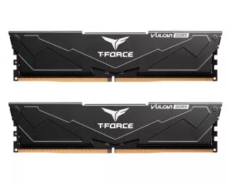 Оперативная память DDR5 32 Gb (6400 MHz) (Kit 16 Gb x 2) Team T-Force Vulcan Black (FLBD532G6400HC40BDC01)