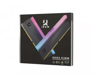 Оперативная память DDR5 32 Gb (6800 MHz) (Kit 16 Gb x 2) GOODRAM IRDM RGB Black (IRG-68D5L34S/32GDC)