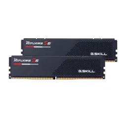 Оперативна пам'ять DDR5 32 Gb (6800 MHz) (Kit 16 Gb x 2) G.SKILL Ripjaws S5 Matte Black (F5-6800J3445G16GX2-RS5K)