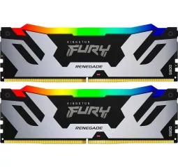 Оперативная память DDR5 32 Gb (6800 MHz) (Kit 16 Gb x 2) Kingston Fury Renegade RGB (KF568C36RSAK2-32)