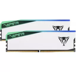 Оперативная память DDR5 32 Gb (7000 MHz) (Kit 16 Gb x 2) Patriot Viper Elite 5 RGB (PVER532G70C38KW)