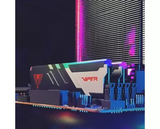 Оперативна пам'ять DDR5 32 Gb (7000 MHz) (Kit 16 Gb x 2) Patriot Viper Venom RGB (PVVR532G700C32K)