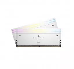Оперативная память DDR5 32 Gb (7200 MHz) (Kit 16 Gb x 2) Corsair Dominator Titanium RGB White (CMP32GX5M2X7200C34W)