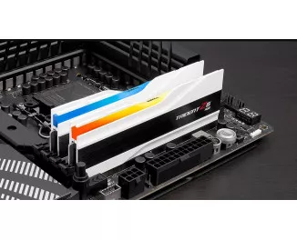 Оперативная память DDR5 32 Gb (7200 MHz) (Kit 16 Gb x 2) G.SKILL Trident Z5 RGB White (F5-7200J3445G16GX2-TZ5RW)