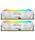Оперативная память DDR5 32 Gb (7200 MHz) (Kit 16 Gb x 2) Kingston Fury Renegade RGB White (KF572C38RWAK2-32)