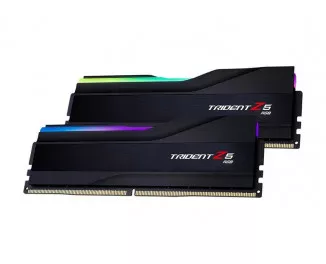 Оперативна пам'ять DDR5 32 Gb (7800 MHz) (Kit 16 Gb x 2) G.SKILL Trident Z5 RGB Black (F5-7800J3646H16GX2-TZ5RK)