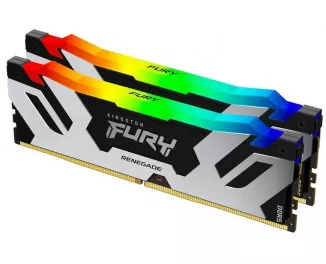 Оперативна пам'ять DDR5 32 Gb (8000 MHz) (Kit 16 Gb x 2) Kingston Fury Renegade RGB (KF580C38RSAK2-32)
