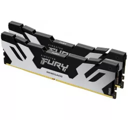 Оперативна пам'ять DDR5 32 Gb (8000 MHz) (Kit 16 Gb x 2) Kingston Fury Renegade Silver (KF580C38RSK2-32)