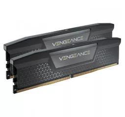 Оперативна пам'ять DDR5 48 Gb (6000 MHz) (Kit 24 Gb x 2) Corsair Vengeance Black (CMK48GX5M2B6000C30)