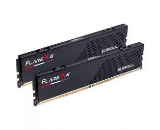 Оперативная память DDR5 48 Gb (6000 MHz) (Kit 24 Gb x 2) G.SKILL Flare X5 Matte Black (F5-6000J3036F24GX2-FX5)