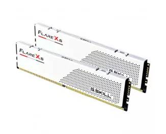 Оперативная память DDR5 48 Gb (6000 MHz) (Kit 24 Gb x 2) G.SKILL Flare X5 Matte White (F5-6000J3036F24GX2-FX5W)