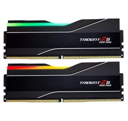 Оперативная память DDR5 48 Gb (6000 MHz) (Kit 24 Gb x 2) G.SKILL Trident Z5 Neo RGB Matte Black (F5-6000J4048F24GX2-TZ5NR)