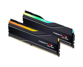 Оперативная память DDR5 48 Gb (6000 MHz) (Kit 24 Gb x 2) G.SKILL Trident Z5 Neo RGB Matte Black (F5-6000J4048F24GX2-TZ5NR)