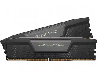 Оперативна пам'ять DDR5 48 Gb (7000 MHz) (Kit 24 Gb x 2) Corsair Vengeance Black (CMK48GX5M2B7000C40)