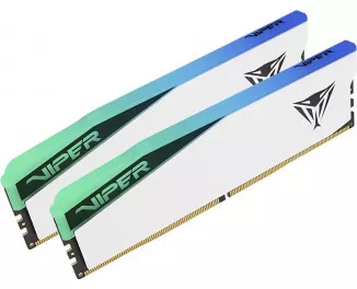 Оперативна пам'ять DDR5 48 Gb (7000 MHz) (Kit 24 Gb x 2) Patriot Viper Elite 5 RGB (PVER548G70C32KW)