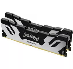 Оперативная память DDR5 48 Gb (8000 MHz) (Kit 24 Gb x 2) Kingston Fury Renegade Silver (KF580C38RSK2-48)