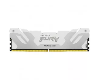 Оперативна пам'ять DDR5 48 Gb (8000 MHz) (Kit 24 Gb x 2) Kingston Fury Renegade White (KF580C38RWK2-48)