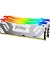 Оперативная память DDR5 48 Gb (8400 MHz) (Kit 24 Gb x 2) Kingston Fury Renegade RGB White/Silver (KF584CU40RWAK2-48)