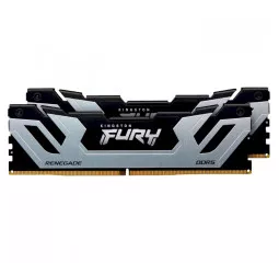 Оперативная память DDR5 48 Gb (8400 MHz) (Kit 24 Gb x 2) Kingston Fury Renegade Silver (KF584CU40RSK2-48)
