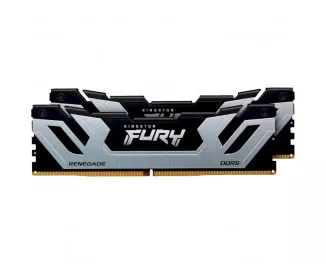 Оперативная память DDR5 48 Gb (8400 MHz) (Kit 24 Gb x 2) Kingston Fury Renegade Silver (KF584CU40RSK2-48)