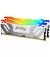 Оперативна пам'ять DDR5 48 Gb (8800 MHz) (Kit 24 Gb x 2) Kingston Fury Renegade RGB White (KF588CU42RWAK2-48)