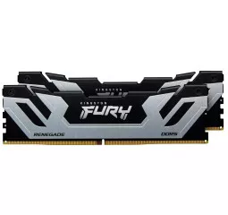 Оперативная память DDR5 48 Gb (8800 MHz) (Kit 24 Gb x 2) Kingston Fury Renegade Silver (KF588CU42RSK2-48)