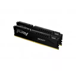 Оперативная память DDR5 64 Gb (4800 MHz) (Kit 32 Gb x 2) Kingston Fury Beast Black (KF548C38BBK2-64)