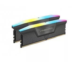 Оперативная память DDR5 64 Gb (5200 MHz) (Kit 32 Gb x 2) Corsair Vengeance RGB AMD EXPO (CMH64GX5M2B5200Z40K)