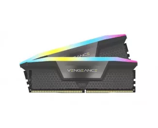 Оперативная память DDR5 64 Gb (5200 MHz) (Kit 32 Gb x 2) Corsair Vengeance RGB AMD EXPO (CMH64GX5M2B5200Z40K)